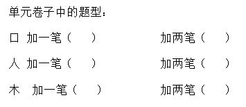 一年级语文上册形近字 多音字强化提升卷