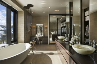 复古与现代结合的浴室卫生间设计 2