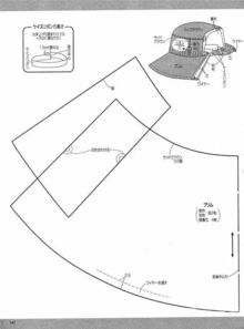 20款帽子的纸样及制作资料 