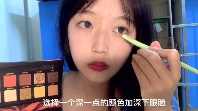 适合高中新手女生的化妆教程 