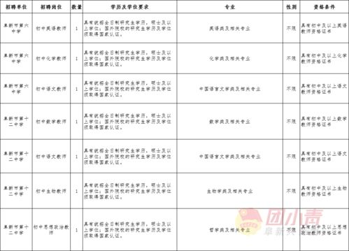 阜新市太平区公开招聘教师公告