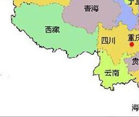中国西南方是 哪些个城市 