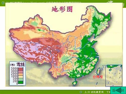 第1课 台湾省的自然环境下载 地理 