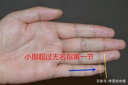 从手相学上来说,小手指代表什么 