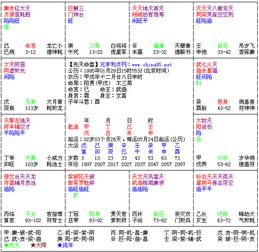 请大师解释一下这紫微斗数排盘 详细点 谢谢啦 