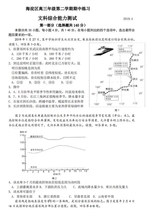 高三一模地理的知识点