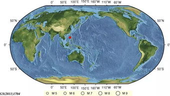 菲律宾群岛地区发生5.0级地震 震源深度20千米 