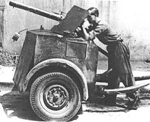 二战德军使用的火焰喷射器,最后一种很少有人知道 