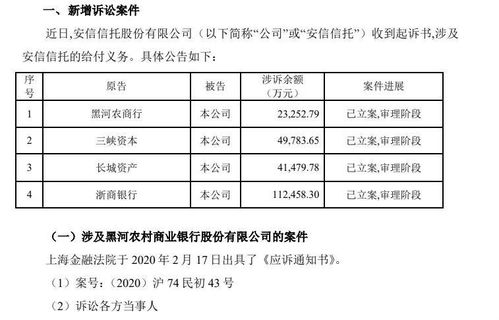 安信信托产品口碑怎么样