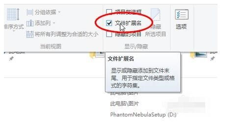 win10怎么显示pdf文件后缀名