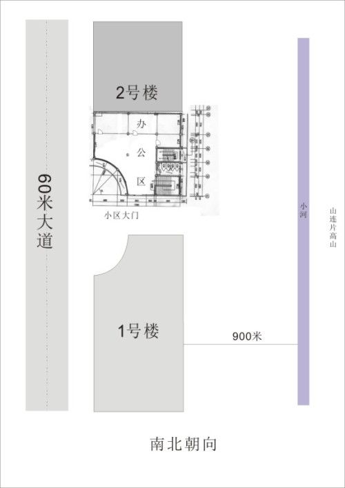 办公室设在弧形建筑物内,求风水大师给预分析拼提供化解措施 附图 