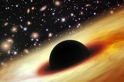 天文学家发现宇宙中最古老的超大黑洞,约是太阳质量的八亿倍