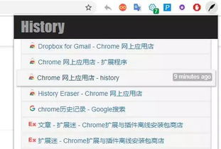 Chrome扩展推荐 更好的历史记录管理器,可按网页关键词查询