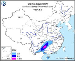 暴雨蓝色预警持续拉响 需注意防范地质灾害 