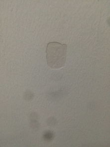 墙上撕挂钩的时候弄掉了一块,有什么好办法可以修补 