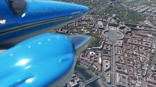 人类史上最强画面 微软模拟飞行 照片级游戏截图