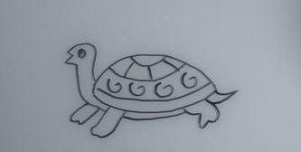 求乌龟的简笔画 