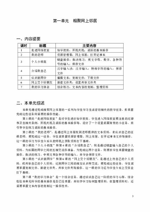 七年级信息技术教学计划