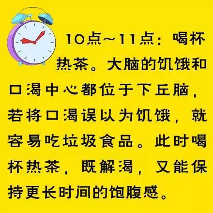 一图读懂,24小时瘦身计划