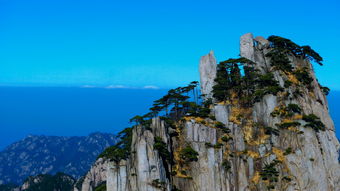 绝美黄山 始信峰 光明顶 雪景 星空