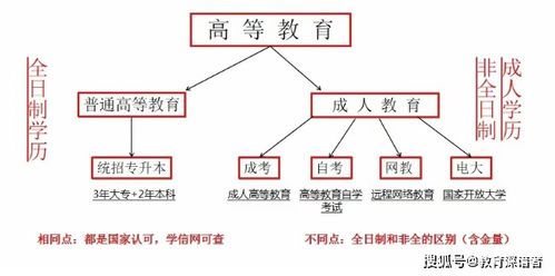 五图告诉你专升本有啥有区别