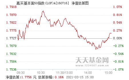 嘉实基本面50指数基金