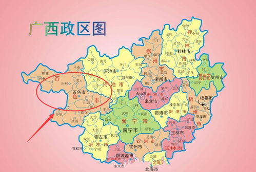 广西面积最大的城市,比台湾省还大,相当于18个深圳