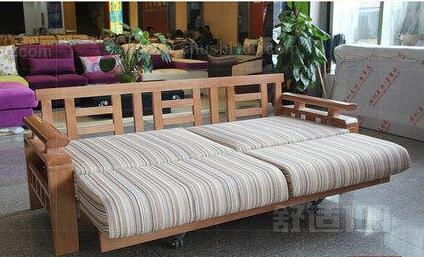 多功能木沙发折叠床