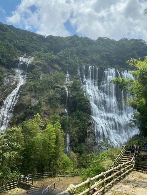 夏天周末必去的游玩景点 千泷沟大瀑布 