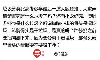 据说上海人都逃不过保洁阿姨的质问 你是什么垃圾