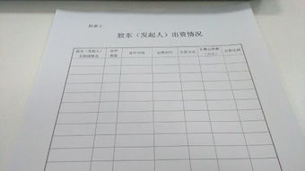 有限责任公司实收资本变更 公司股东(发起人)出资情况表要怎么填？