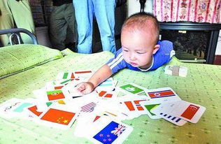 2岁男童能辨识40余国国旗 