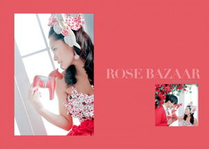 1月更新影楼婚纱相册模板玫瑰之恋系列婚纱相册PSD模板免费下载二 共10P
