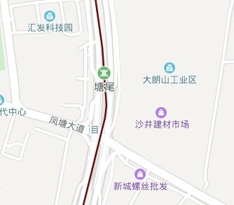 深圳地铁站的名字 中带尾字的是什么站 