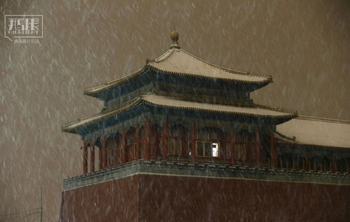外媒摄影师记录雪中故宫十年 