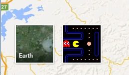谷歌2015愚人节彩蛋 在Google地图上玩吃豆人
