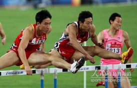 刘翔亮相全运会110米栏预赛 轻松晋级决赛 