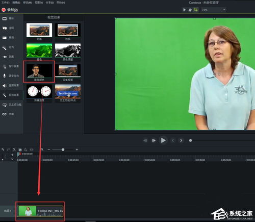 Camtasia如何抠取绿幕视频 Camtasia抠取绿幕视频的方法步骤 