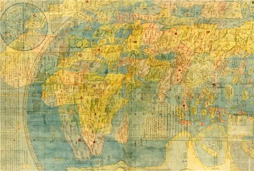 清朝和明朝的差距有多大 看完明朝人绘制的世界地图,才知清朝有多愚昧