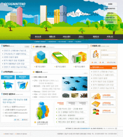 韩国网页设计模板图片 