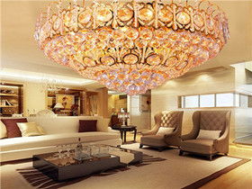 客厅灯用什么形状的灯风水好,家装客厅设计风水客厅适合装什么灯