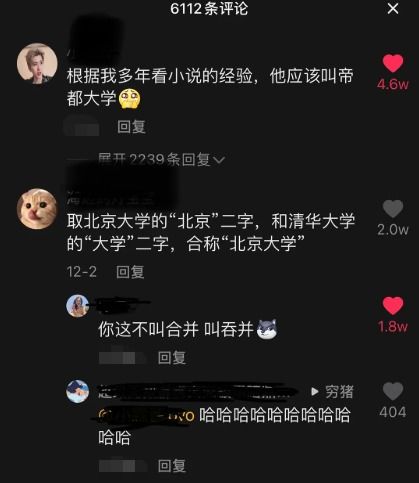 如果清华和北大合在一起,应该取名为什么大学 网友们脑洞大开 