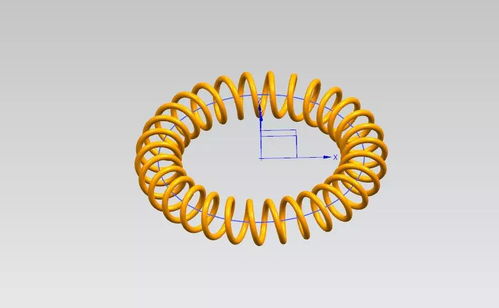 UG画螺旋弹簧的方法,一看就会