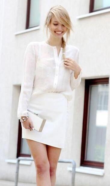 女装搭配 简单的小白裙如何轻松穿出甜美性感或优雅的风格 