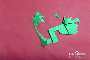 怎么剪创意椰子树的剪法简单手工剪纸树木