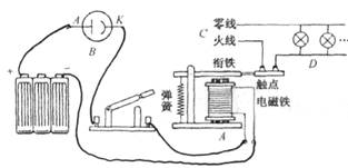 光电管是应用光电效应原理制成的光电元件.把光电管连接在如图所示的电路里.当光信号照射在光电管的阴极K上.阴极就会发射光电子.使电路接通形成电信号.光电管在各种自动化装置中有很多应用 