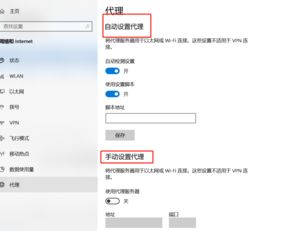 win10设置代理灰