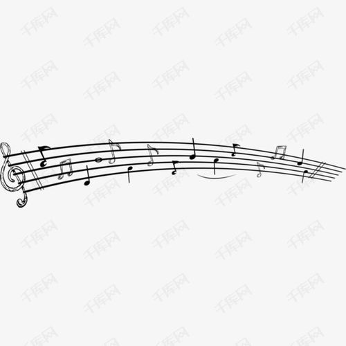 卡通手绘音符素材图片免费下载 高清装饰图案png 千库网 图片编号5731555 