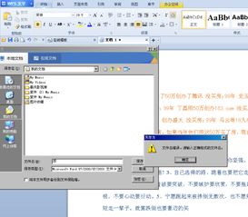 word文档保存时 显示 文件 名 错误,请输入真确格 