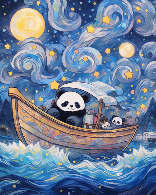 梵高星空和黑猫熊猫,给你不一样的艺术体验 